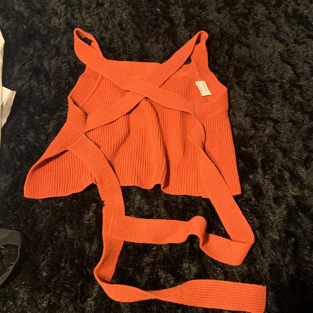 Wilfred Cayenne Top In Orange Rust - image 4